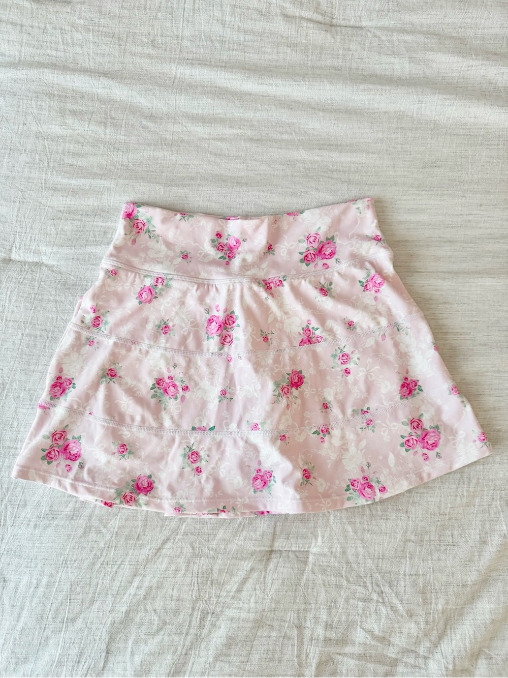 AS Revival Altard state Pink Floral Athletic Active Skort Skirt